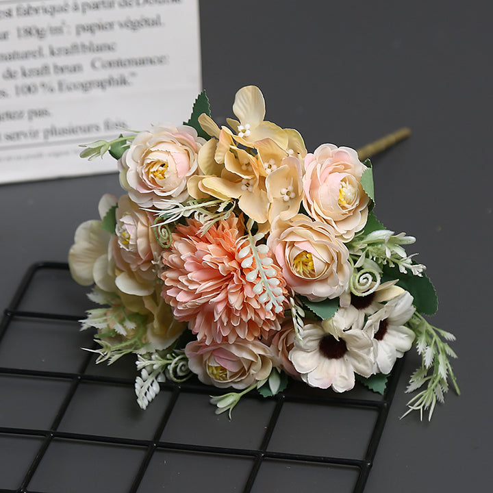 Lifelike Floral Bouquet Arrangement