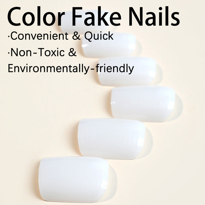 Artificial nail set with elegant, high-gloss design Stornfield