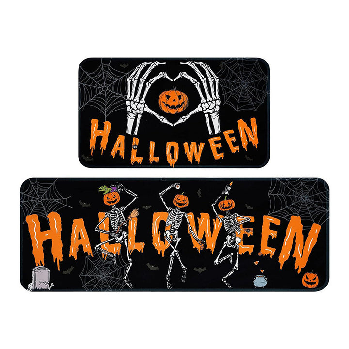 Halloween-Themed Decorative Mat