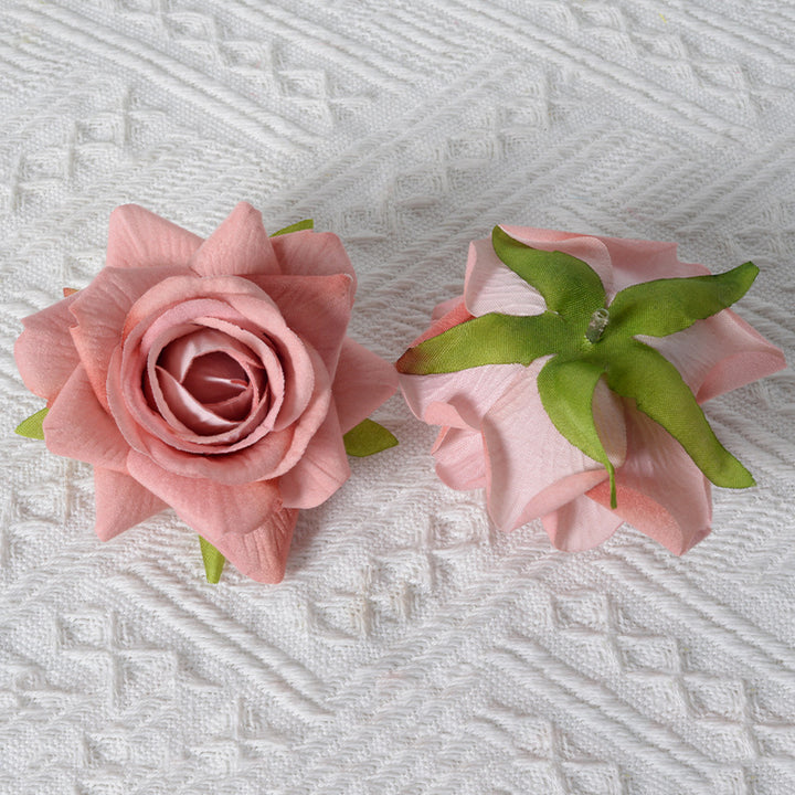 Elegant Fabric Rose Hair Clip