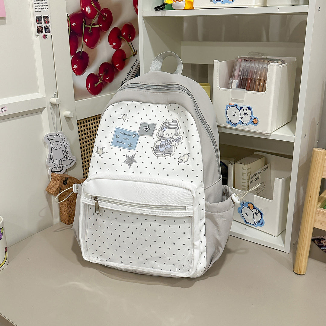 Fun-Themed Illustrated Backpack Stornfield