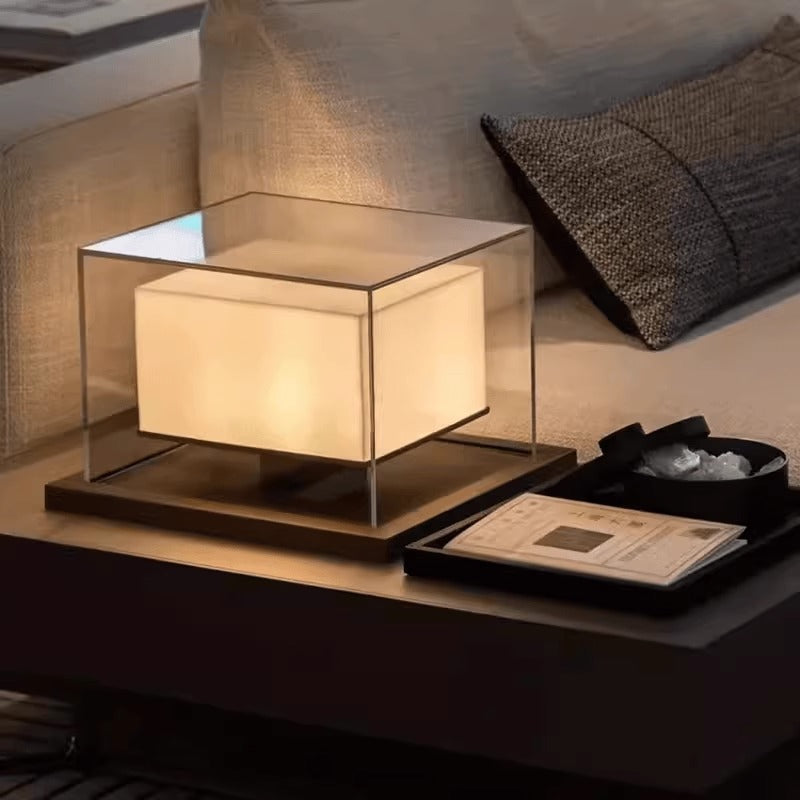 Minimalist Square Table Lamp