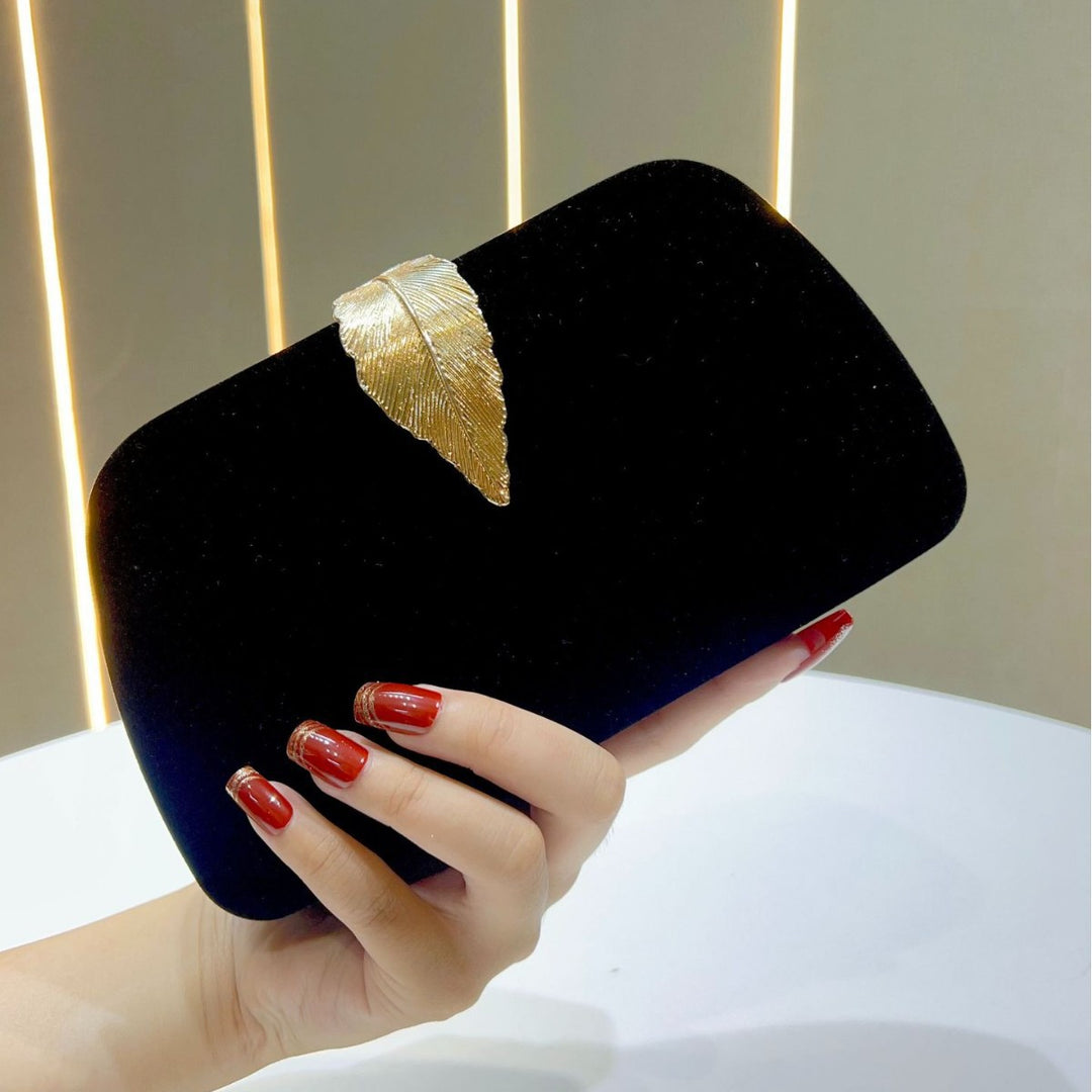 Elegant Velvet Evening Clutch