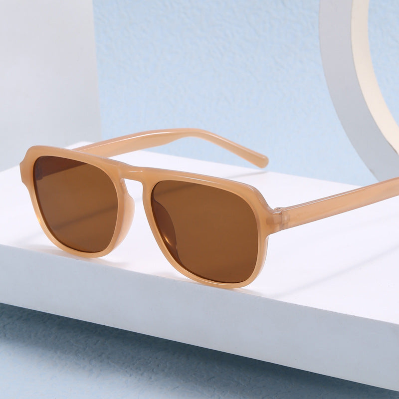 Women's modern rectangular sunglasses with polarized lenses Stornfield