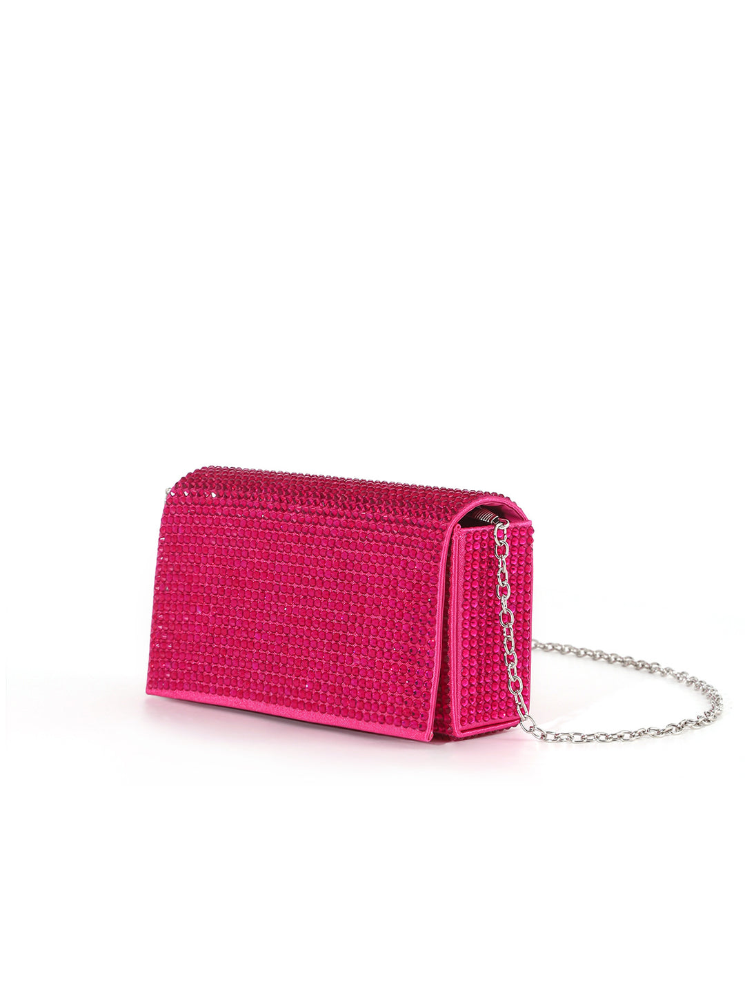 Glamorous Crystal-Embellished Evening Clutch
