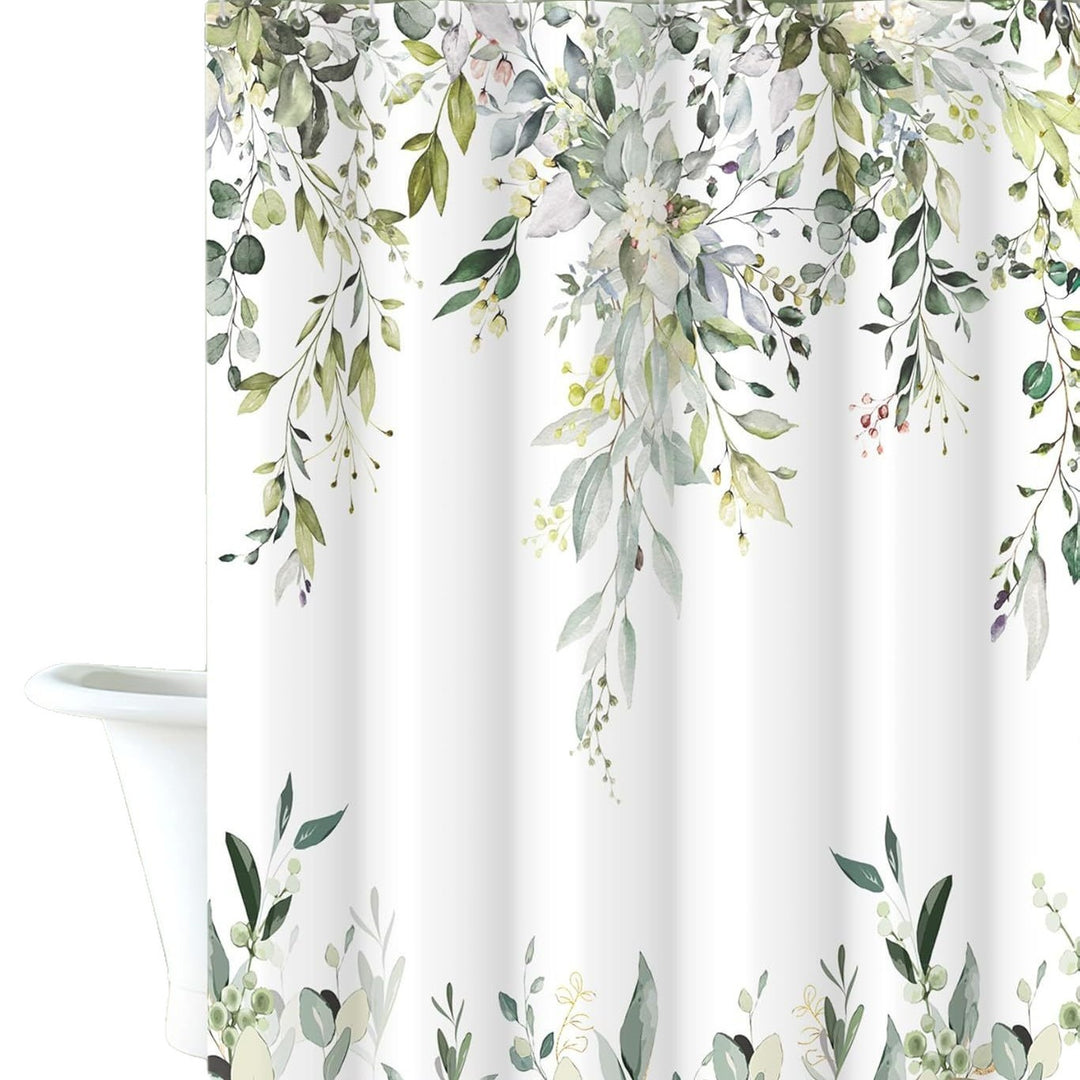 Floral Print Shower Curtain Stornfield