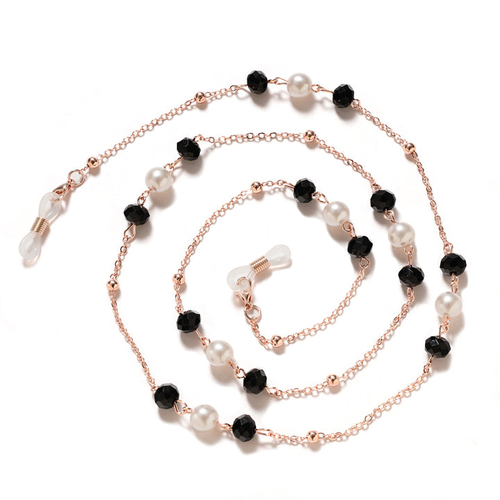 Elegant Pearl and Gemstone Eyewear Chain Stornfield