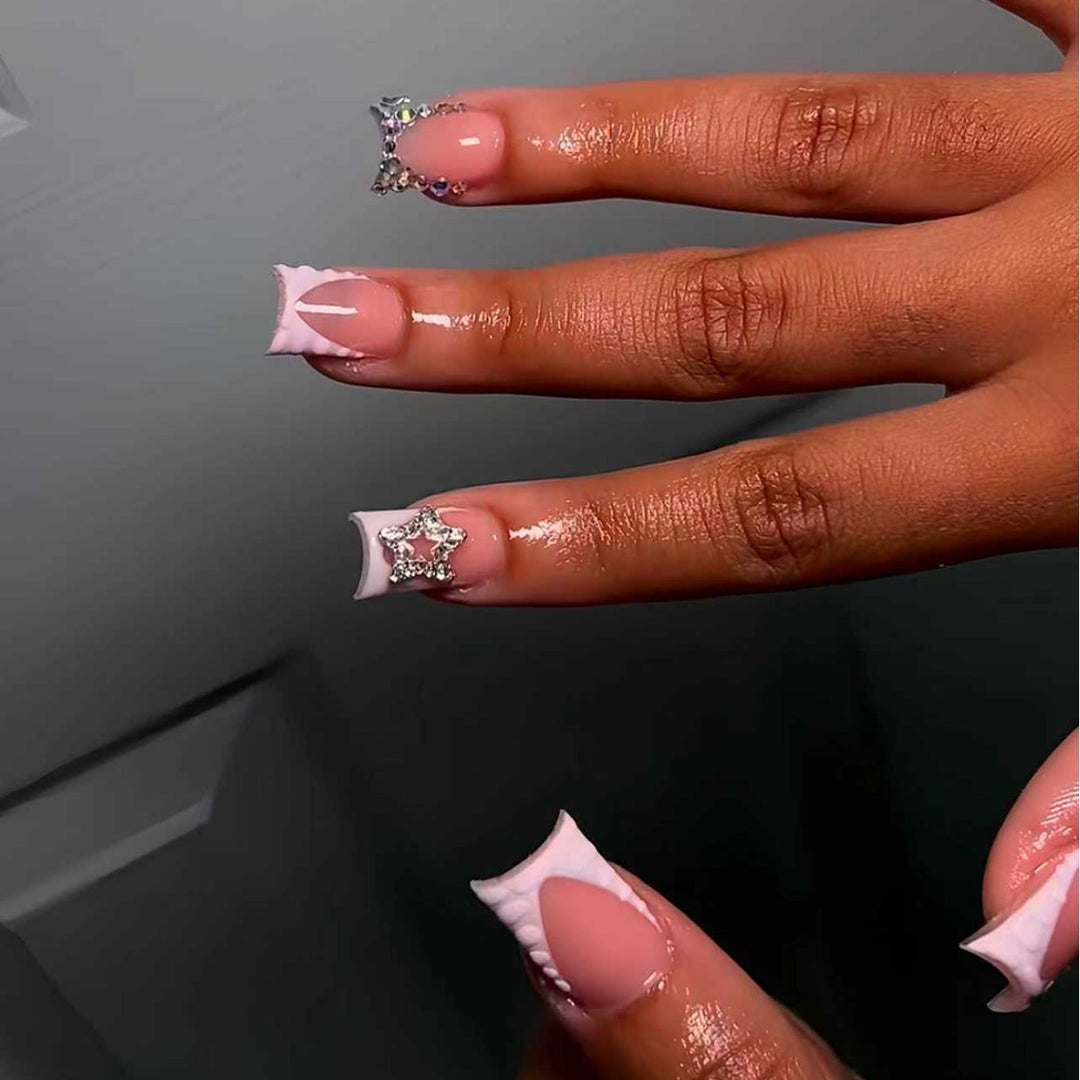 Glamorous Acrylic Nail Art Extensions Stornfield