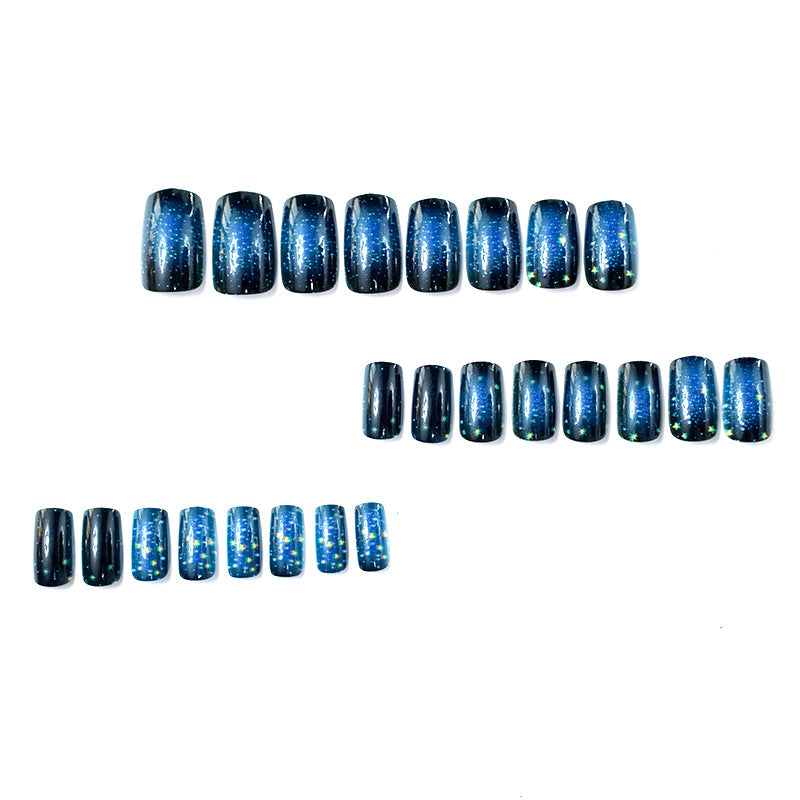 Celestial Night Sky Nail Art Enhancements Stornfield