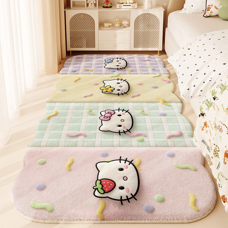 Playful Cartoon Character Area Rug