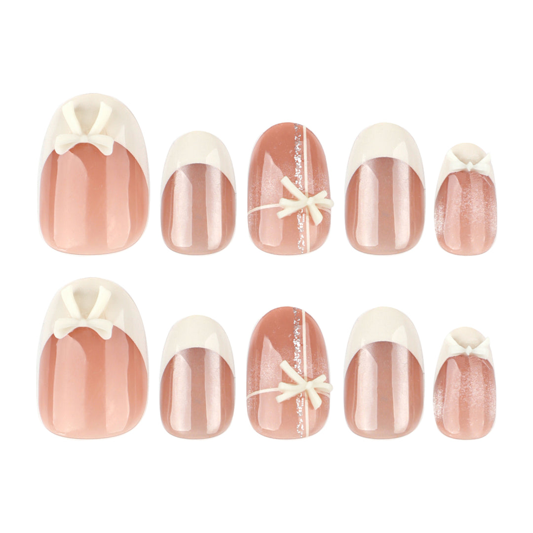 Elegant Artificial Nail Art with Delicate Floral Designs Stornfield