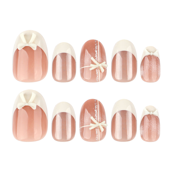 Elegant Artificial Nail Art with Delicate Floral Designs Stornfield