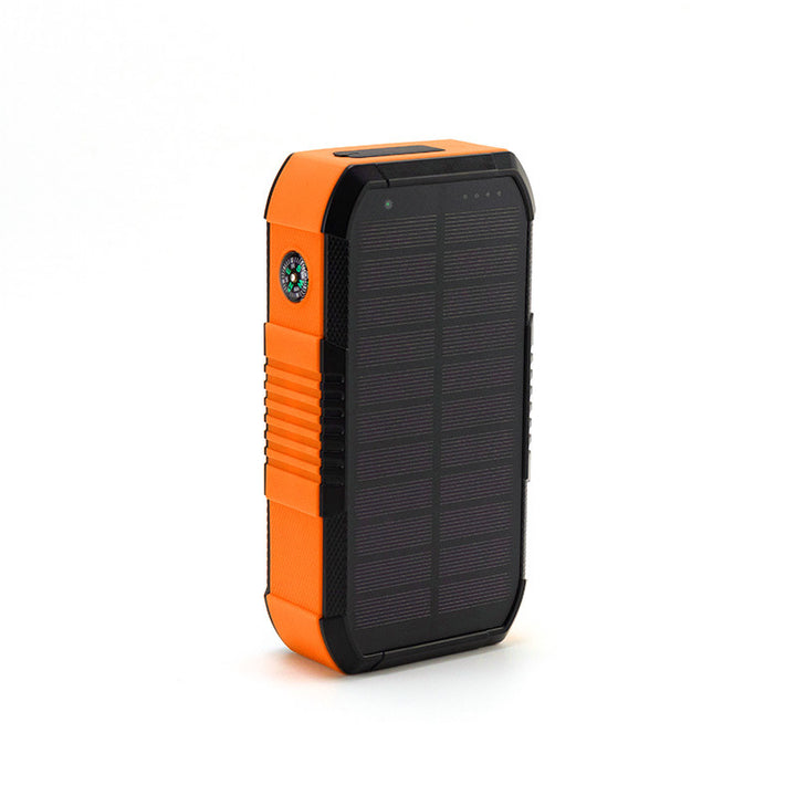 Solar-powered power bank with compass Stornfield