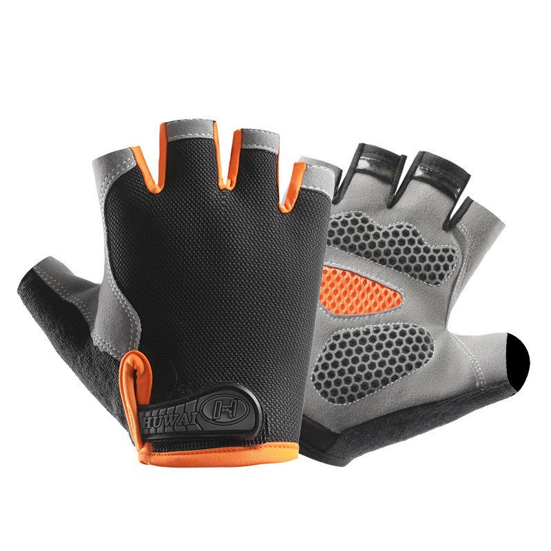 Men's training gloves with non-slip palm and breathable structure Stornfield