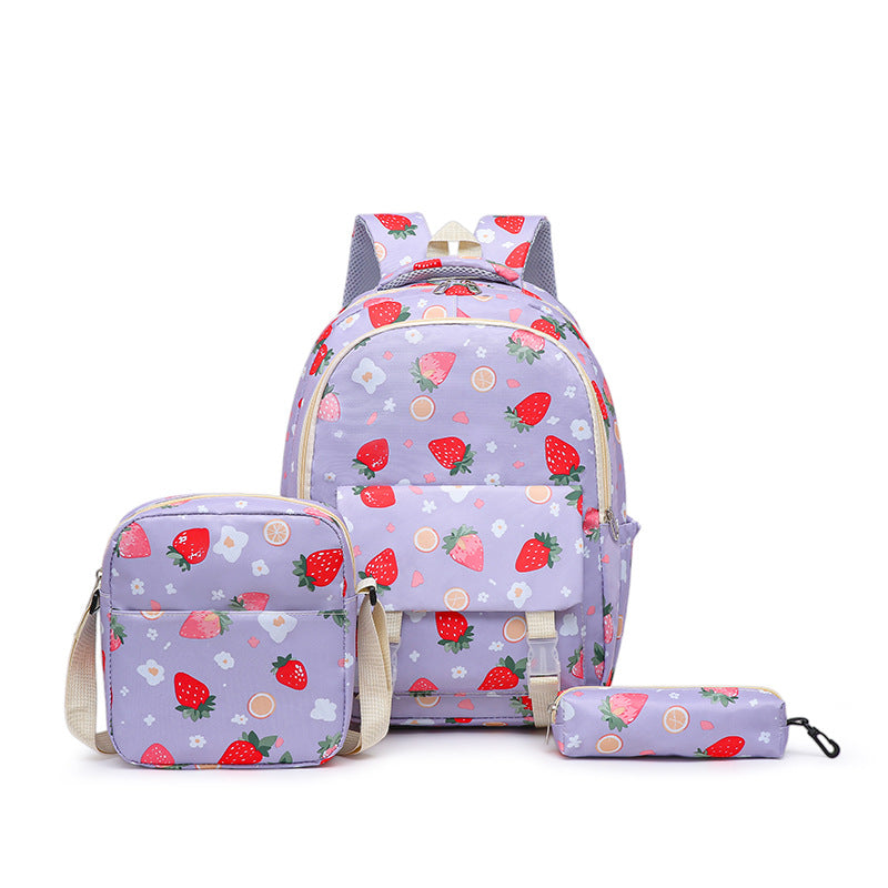 Backpack set with fruity design Stornfield