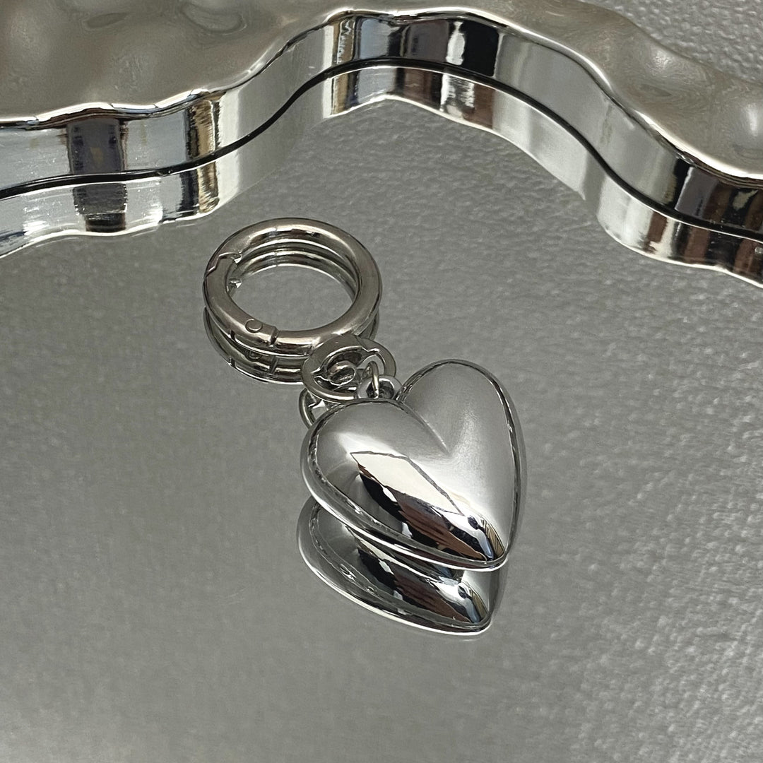 Heart-Shaped Charm Keychain Stornfield