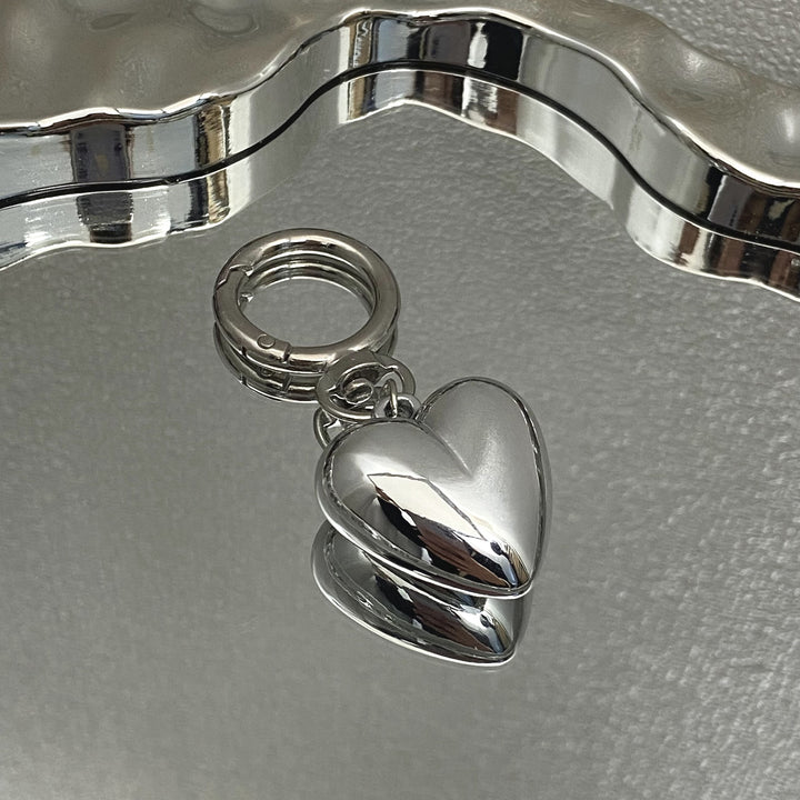 Heart-Shaped Charm Keychain Stornfield