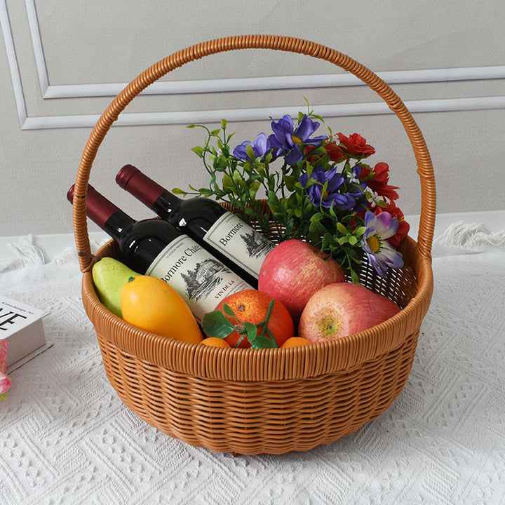 Handcrafted Woven Shopping Basket Stornfield