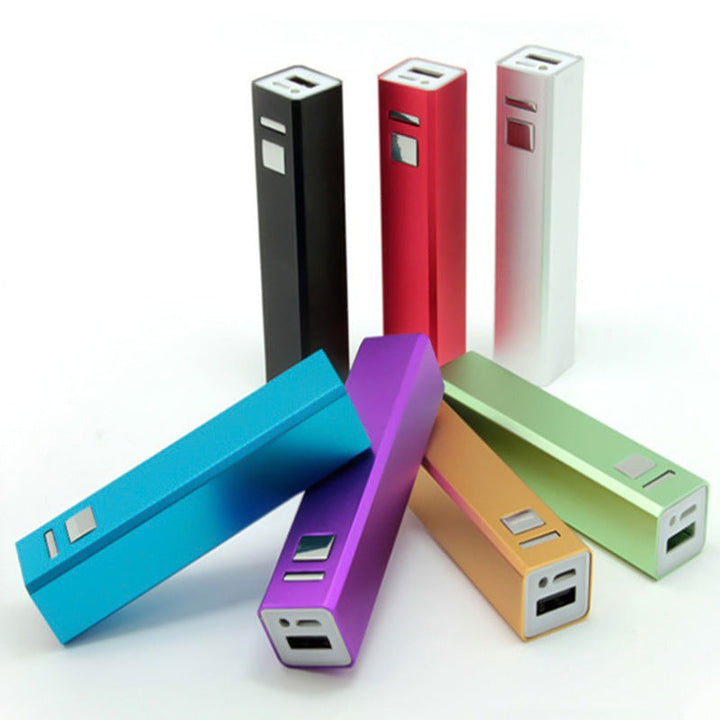 Slim portable USB external battery pack with LED indicator and aluminum casing Stornfield