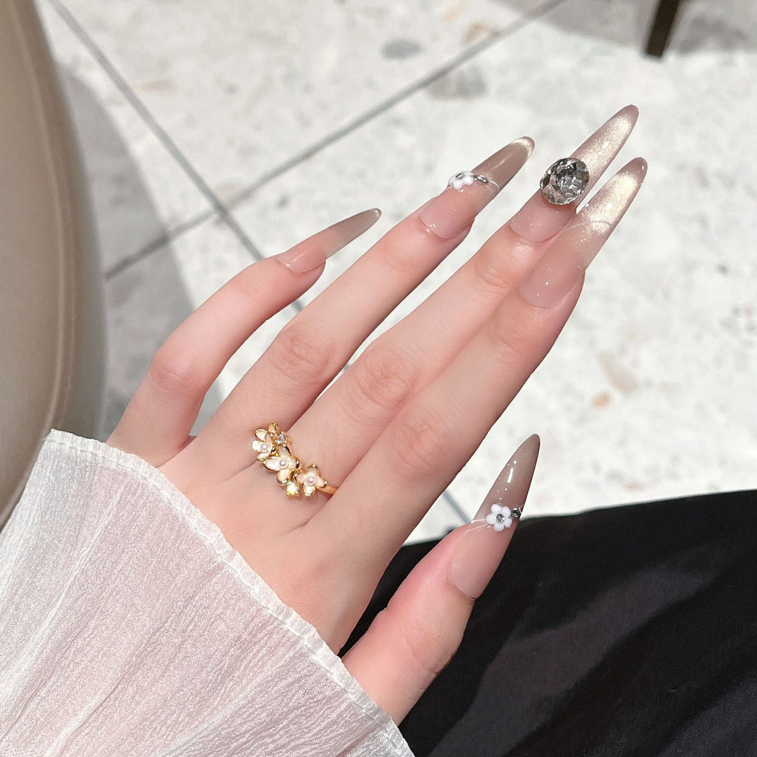 Elegant Acrylic Press-On Nail Art Stornfield