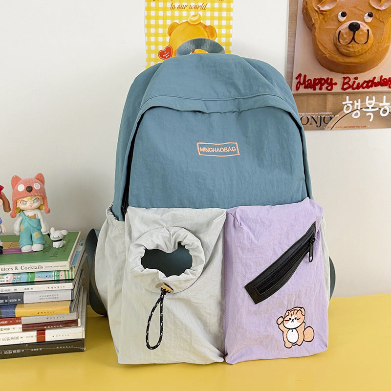 Playful Multi-Pocket Casual Backpack Stornfield