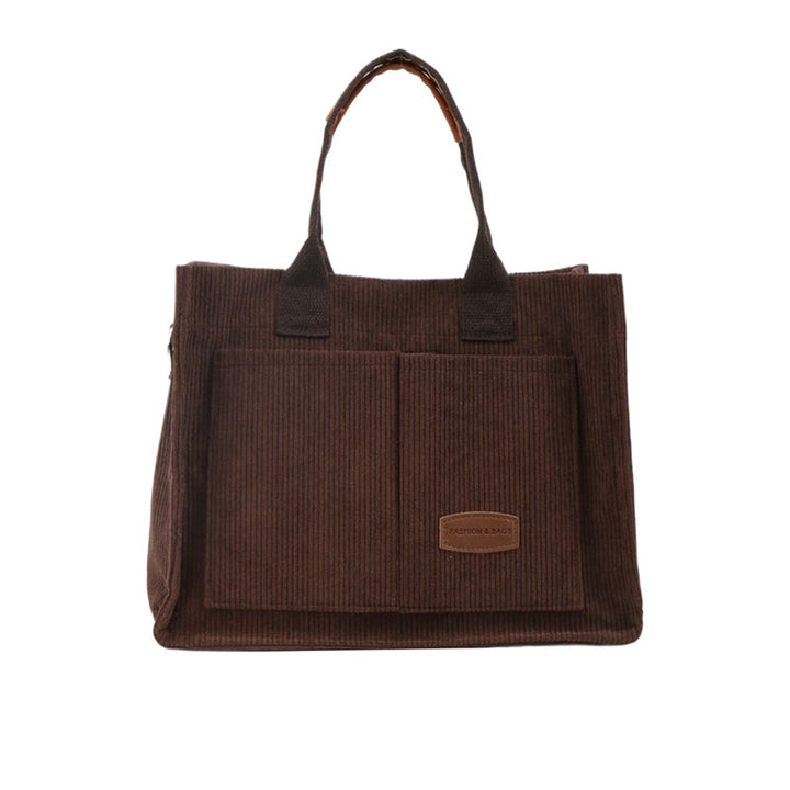 Versatile Corduroy Utility Tote Stornfield