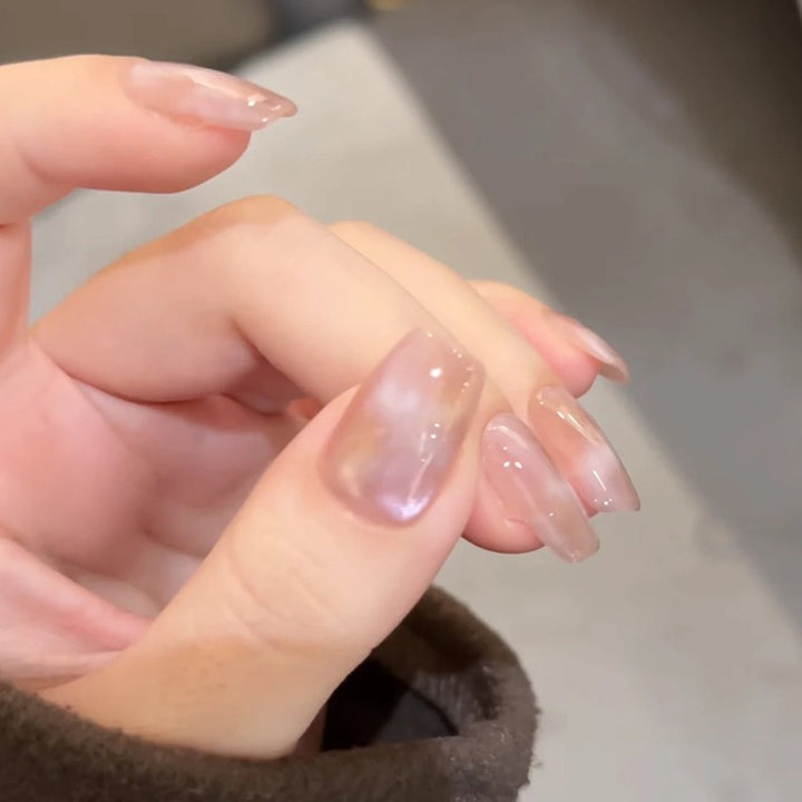 Elegant Artificial Nails in Modern Ombre Style Stornfield