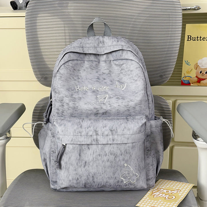 Multi-Functional Emblazoned Casual Backpack Stornfield