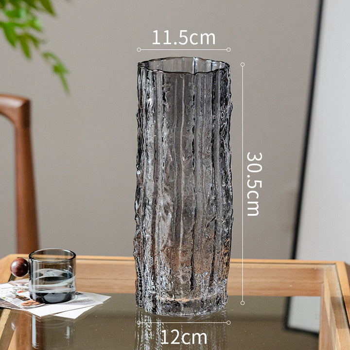 Artful Glass Vase in Modern Design Stornfield