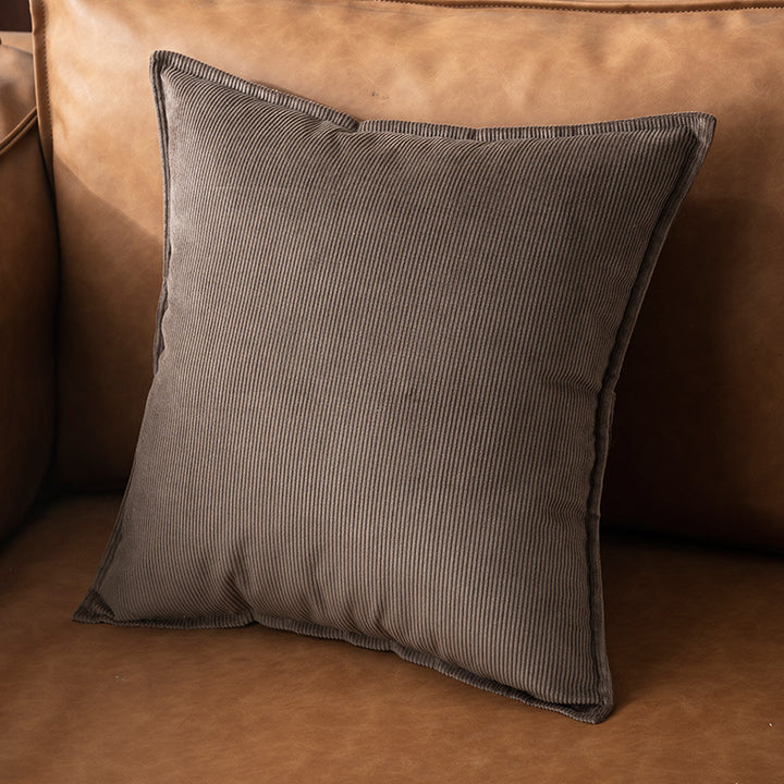 Ribbed Accent Throw Pillow