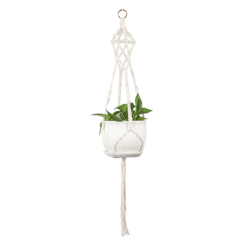 Plant-hanging macrame shelf Stornfield