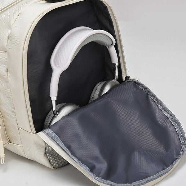 Spacious Multi-Compartment Sports Duffel Bag
