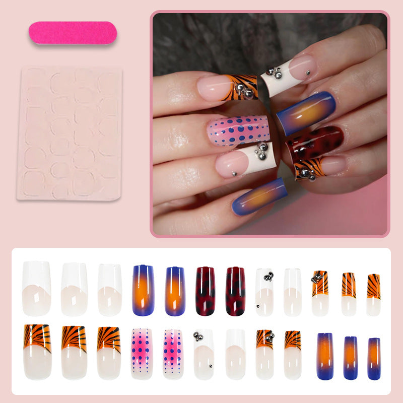 Art nail set with creative decorations Stornfield