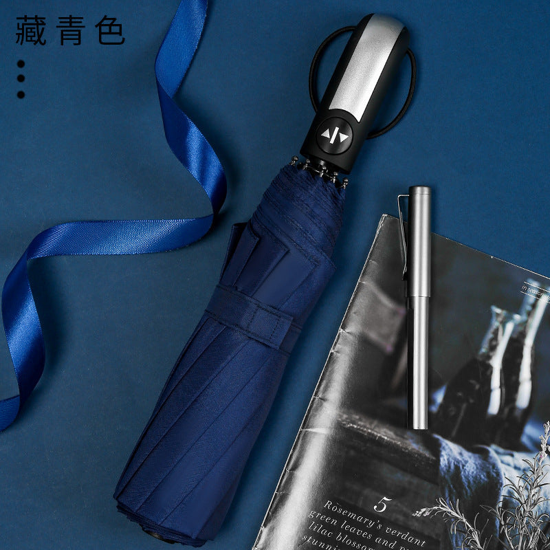 Women's foldable umbrella with 12 sturdy ribs and elegant design Stornfield