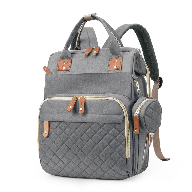 Versatile Multi-Pocket Quilted Backpack Stornfield