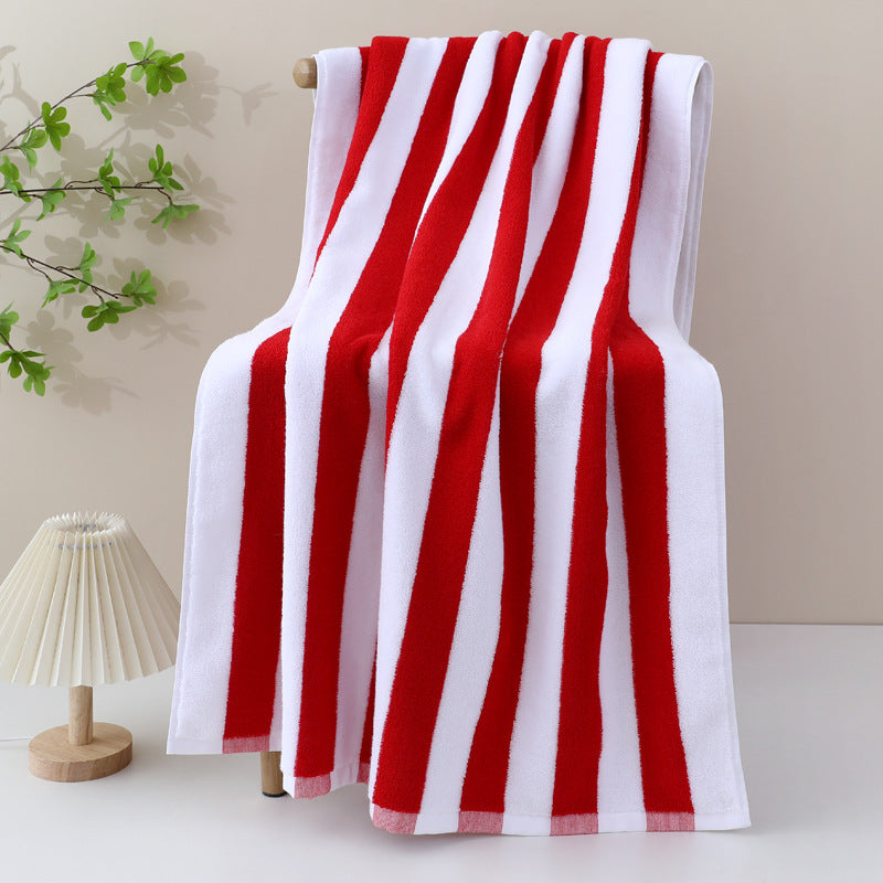 Large Beach Towel With Stylish Stripe Pattern Stornfield