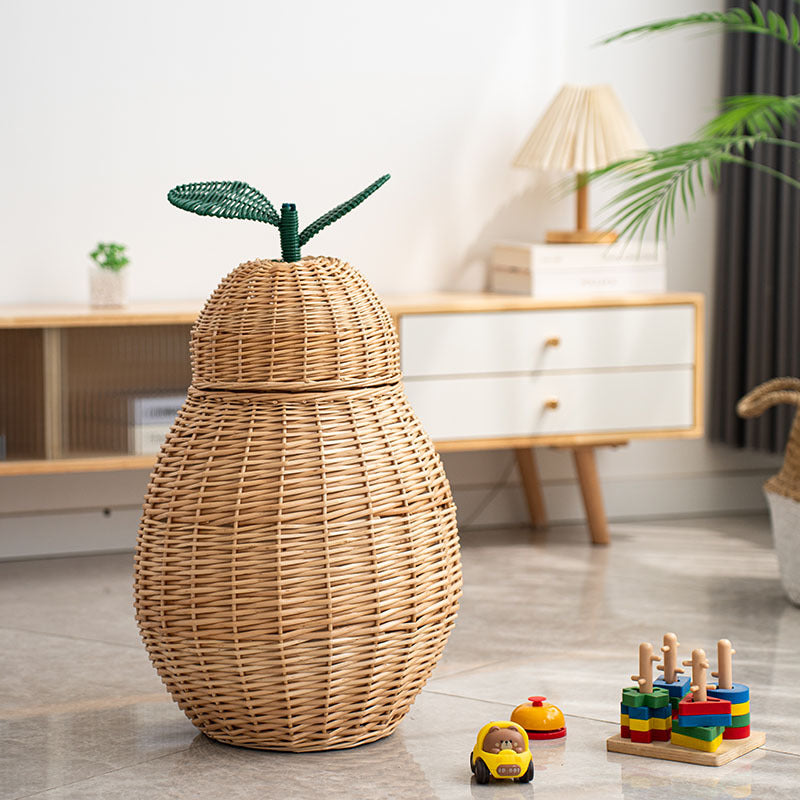 Decorative Apple-Shaped Storage Basket Stornfield
