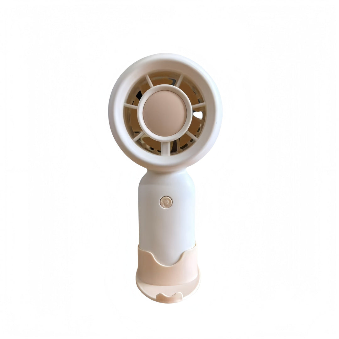 Women Handheld Mini-Fan with USB Charging Function and Ergonomic Design Stornfield