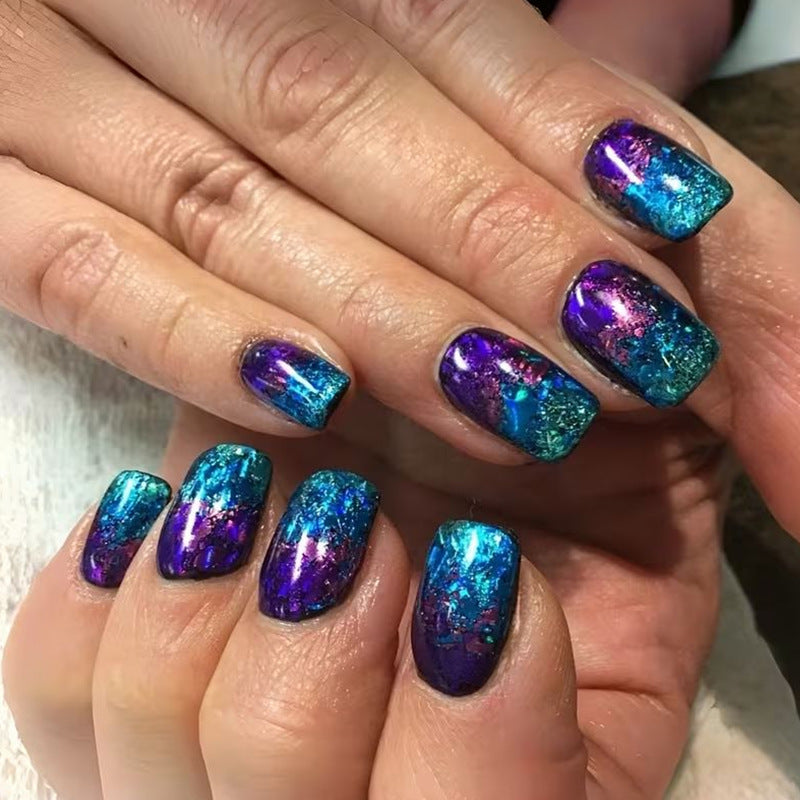 Artistic Metallic Nail Enhancements Stornfield