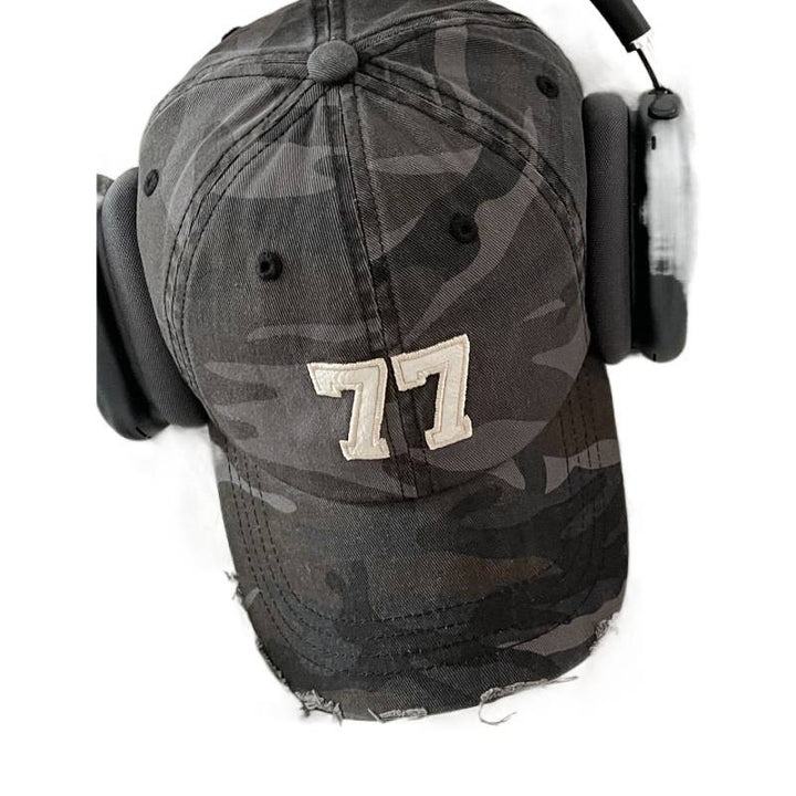 Women's Distressed Camouflage Baseball Cap Stornfield