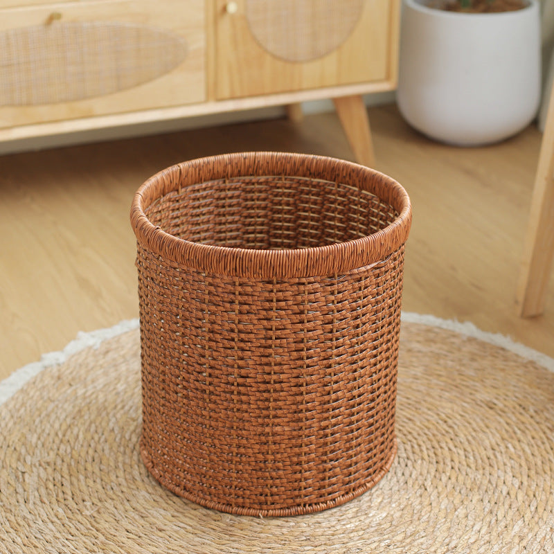 Unisex Handwoven Storage Container Made of Natural Material Stornfield