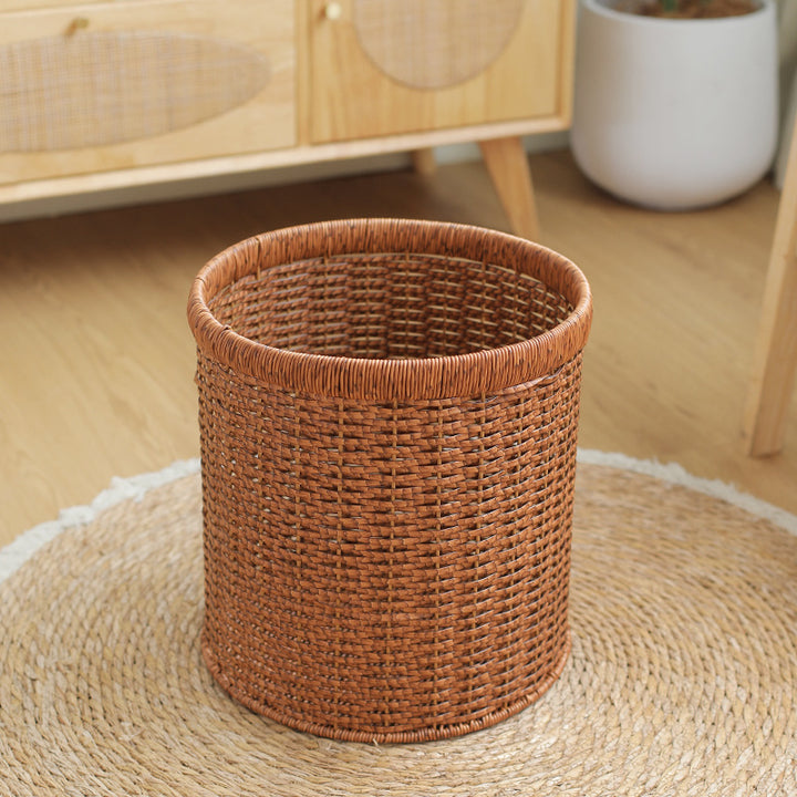 Unisex Handwoven Storage Container Made of Natural Material Stornfield