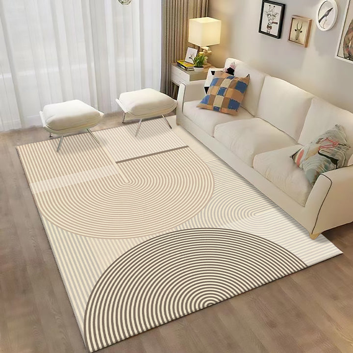 Modern Geometric Area Rug for Home