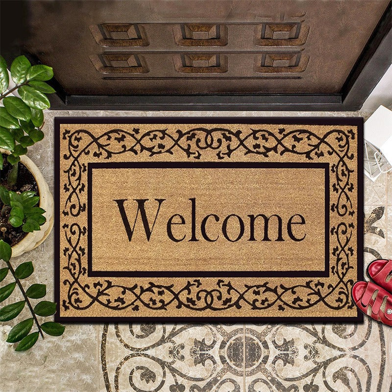 Bear-Themed Welcome Mat