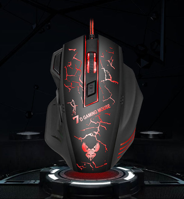 High-Precision Gaming Mouse with Adjustable DPI Stornfield