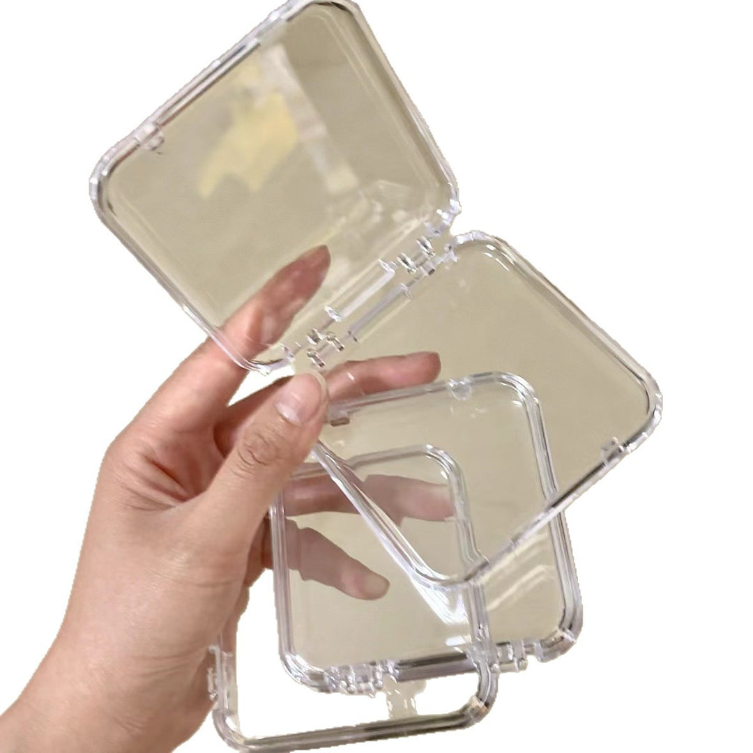 Storage boxes made of clear plastic Stornfield