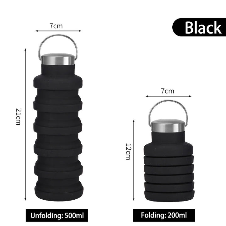 Ladies Foldable Silicone Water Bottle Stornfield