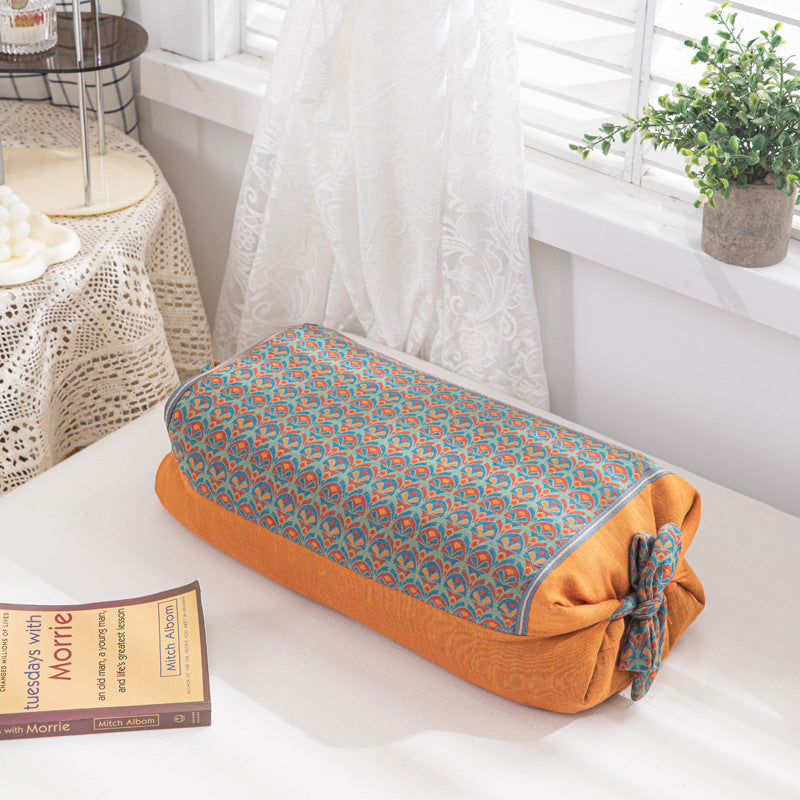 Women Decorative Neck Roll with Floral Pattern Stornfield