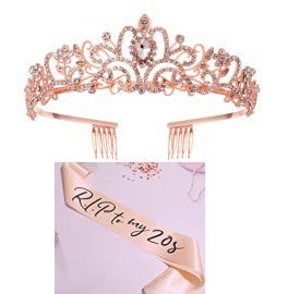 Ladies glamorous tiara with elegant design and sturdy hair combs Stornfield