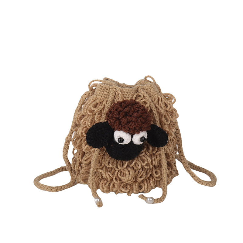 Cute Animal-Themed Crochet Backpack